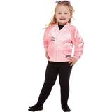 Grease - Rosa Maskeradkläder Smiffys Grease Toddler Pink Ladies Jacket