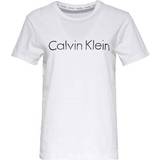Calvin Klein Dam - Vita T-shirts Calvin Klein S/S Crew Neck T-shirt - White