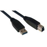 MCL Samar USB-kabel Kablar MCL Samar USB A-USB B 3.0 3m