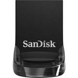 SanDisk 128 GB - USB Type-A USB-minnen SanDisk Ultra Fit 128GB USB 3.1