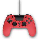 PlayStation 4 - Röda Handkontroller Gioteck VX4 Premium Wired Controller (PS4) - Red