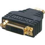 MCL Samar Kabeladaptrar Kablar MCL Samar HDMI-DVI Adapter M-F