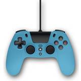 Blåa - PlayStation 4 Handkontroller Gioteck VX4 Premium Wired Controller (PS4) - Blue
