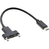InLine USB-USB - USB-kabel Kablar InLine USB C-USB C M-F 3.1 0.2m