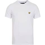 Herr - Vita T-shirts Lyle & Scott Plain T-shirt - White