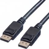 Value DisplayPort-kablar - Svarta Value DisplayPort - DisplayPort 1.2 1.5m