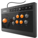 8 - PlayStation 4 Handkontroller Krom Chrome Kumite Controller - Black/Orange