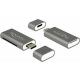 DeLock USB-C Card Reader for microSDHC/SDHC (91742)