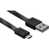 Bigben Kablar Bigben Flat USB A-USB Micro B 3m