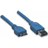 Techly USB-kabel Kablar Techly USB A-USB Micro-B 3.0 2m