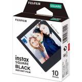 62 x 62 mm (Instax Square) Analoga kameror Fujifilm Instax Square Film Black 10 pack