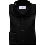 Eton Super Slim Fit Signature Twill Shirt - Black
