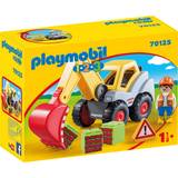 Playmobil Leksaker Playmobil 1.2.3 Shovel Excavator 70125