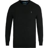 Polo Ralph Lauren Merinoull Kläder Polo Ralph Lauren Crewneck Sweater - Polo Black