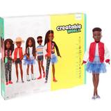 Mattel Dockkläder Dockor & Dockhus Mattel Creatable World Deluxe Character Kit Customizable Doll Black Braided Hair GGG55