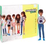 Mattel Dockkläder Dockor & Dockhus Mattel Creatable World Deluxe Character Kit Customizable Doll Brunette Wavy Hair