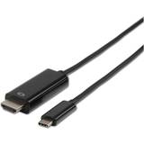 HDMI-kablar - USB C-HDMI Prokord 4K 30Hz USB C - HDMI 1m