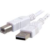 C2G Svarta - USB-kabel Kablar C2G USB A - USB B 2.0 3m