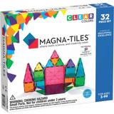 Magna-Tiles Byggsatser Magna-Tiles Clear Colors 3D Magnetic Building Tiles 32pcs