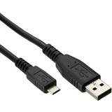 USB-kabel Kablar Garmin USB A-USB Micro-B Ferrite 0.9m