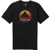 Burton Dam T-shirts Burton Underhill Short Sleeve T-shirt Unisex - True Black