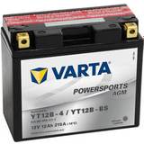 Varta Scooterbatteri Batterier & Laddbart Varta Powersports AGM YT12B-BS