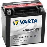 Varta Scooterbatteri Batterier & Laddbart Varta Powersports AGM YTX14-BS