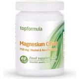TopFormula Vitaminer & Kosttillskott TopFormula Magnesium Citrat 750mg 60 st