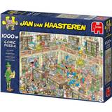 Jumbo Pussel Jumbo Jan Van Haasteren the Library 1000 Pieces