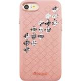 Uunique Rosa Mobilfodral Uunique Pearl Pink Snake Weave Hard Case (iPhone 8/7)