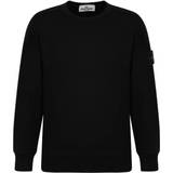Överdelar Barnkläder Stone Island Junior Badge Long Sleeve Sweatshirt - Black (V0029)