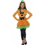 Pumpor - Svart Maskeradkläder Smiffys Pumpkin Tutu Dress Costume Age 10-12