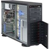 Full Tower (E-ATX) - Nätaggregat integrerat Datorchassin SuperMicro SC743T-645B Fulltower 645W / Black