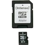Intenso Minneskort & USB-minnen Intenso MicroSDHC UHS-I U1 32GB