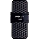 PNY USB-minnen PNY Duo-Link On-the-Go 16GB Micro USB 3.1