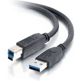 C2G USB A-USB B - USB-kabel Kablar C2G USB A - USB B 3.0 1m