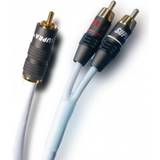 Blåa - RCA-kablar Supra Y-Link 2RCA - 1RCA 2m