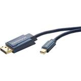 Blåa - DisplayPort-kablar ClickTronic Casual DisplayPort - DisplayPort Mini 1m