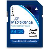 MediaRange SDXC Minneskort & USB-minnen MediaRange SDXC Class 10 64GB