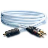 Blåa - RCA-kablar Supra Y-Link 2RCA - 1RCA 4m