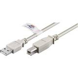 USB A-USB B - USB-kabel Kablar Goobay USB A - USB B 2.0 5m