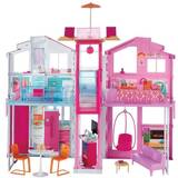 Barbie Dockhus Dockor & Dockhus Barbie 3 Story Townhouse