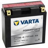Varta Scooterbatteri Batterier & Laddbart Varta Powersports AGM YT14B-BS