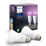Philips hue white and color ambiance e27 Philips Hue White and Color Ambiance LED Lamps 9W E27 2-pack