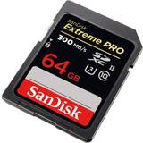 Sandisk extreme pro sdxc 64gb SanDisk Extreme Pro SDXC UHS-II U3 300MB/s 64GB