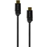 HDMI-kablar - Koppar - Svarta Belkin F3Y020 HDMI - HDMI 5m