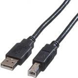 Roline USB-kabel Kablar Roline USB A - USB B 2.0 0.8m