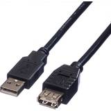 Roline USB A-USB A - USB-kabel Kablar Roline USB A - USB A M-F 2.0 3m