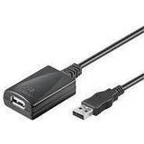 Roline Hane - Hona - USB-kabel Kablar Roline Active USB A - USB A M-F 2.0 5m