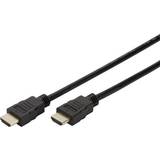 Assmann HDMI-kablar - Svarta Assmann HDMI - HDMI 5m